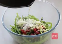 Cold Salad Illustration of how to make chrysanthemum chrysanthemum 6