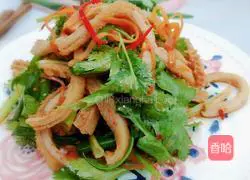 Illustration of how to make cold tripe 16