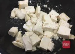 Illustration of how to make oyster sauce tofu 6