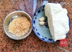 Illustration of how to make fried cabbage with dried shrimps 1