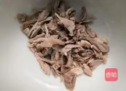 Illustration of how to make lemon shredded chicken 9