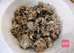 Illustration of how to make brown sugar sophora flower dumplings 4