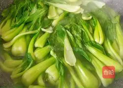 Illustration of how to make shiitake mushrooms and sea greens 5