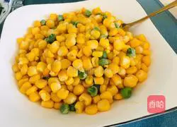 Illustration of how to make green beans and corn 7