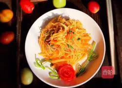 Illustration of how to make fried tomatoes and shredded potatoes 22