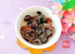 Illustration of how to make fried yam and fungus 7