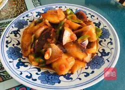 Illustration of home-style fried eggplant 11