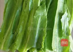 Sesame paste mixed with Illustration of how to make lettuce 12