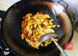 Illustration of how to make zucchini and tomatoes 8