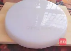 Illustration of how to make homemade jelly (bean powder) 11