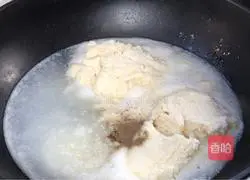 Illustration of how to make cabbage stewed with bean dregs 2