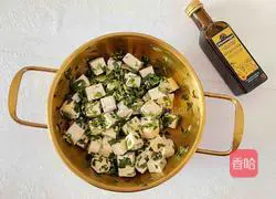 Illustration of how to make toon sprouts mixed with tofu 7