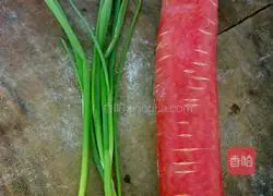 Illustration of how to stir-fry carrots 1