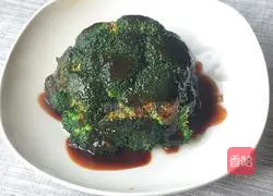 Illustration of how to make broccoli in oyster sauce 7