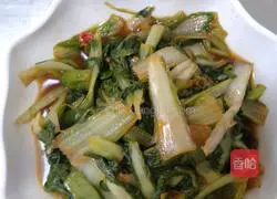 Qing Illustration of how to make stir-fried cabbage 10