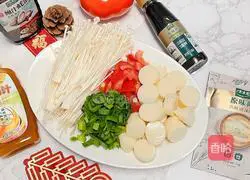 Tomato Braised Japanese Tofu Recipe Illustration 1