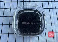  Illustration of how to make cold ecological black beans 3