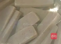 Illustration of how to make cold konjac 3