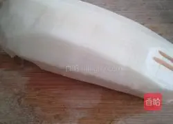 Illustration of how to make sweet and sour lotus root slices 1