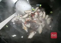 Illustration of how to make mushrooms and rapeseed 8