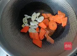 Illustration of making celery with soy sauce 5