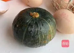 Illustration of how to make roasted pumpkin chunks 1