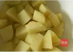Illustration of how to make fried potatoes 3