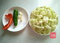 Illustration of how to make stir-fried cauliflower 3