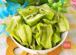 Illustration of how to make fried beans with green pepper 4