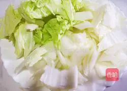Radish Illustration of how to make cabbage and tofu stewed 5