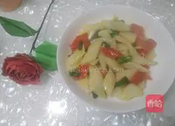 Illustration of how to stir-fry Chinese yam in vinegar 6