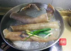 Festival cold dish - Illustration of making original juice skin jelly 2