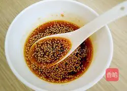 Cold salad Illustration of how to make purslane 6