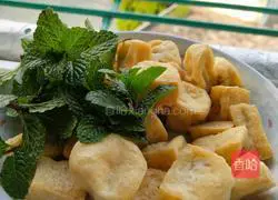 Illustration of how to make fried tofu 5