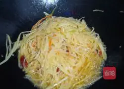 Hot and sour potato shreds recipe 5