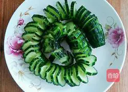 Illustration of how to make cold coir raincoat cucumber 1