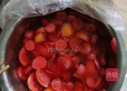 Illustration of lemon pickled cherry radish 6