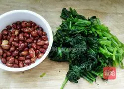 Nuts Illustration of how to make spinach 4