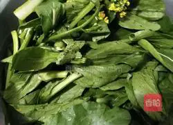 Illustration of how to make garlic cabbage 1