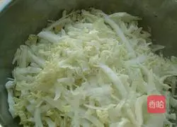 Illustration of making braised cabbage heart 2
