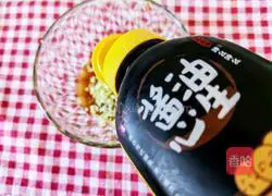 Illustration of how to make sesame spinach 7