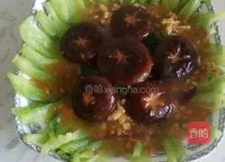 Illustration of how to make mushrooms and rapeseed 10