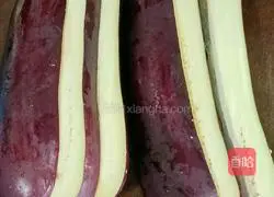 Illustration of how to make cold eggplant 1