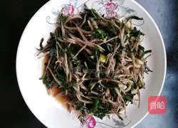 Illustration of how to make cold sweet leeks full of vitality 4