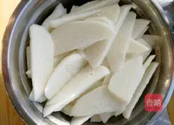 Illustration of how to make fungus and yam 3