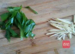 Illustration of how to make stir-fried white radish 3
