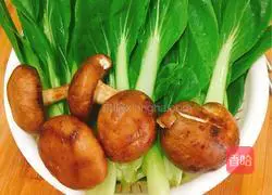 Illustration of how to make mushrooms and rapeseed 1