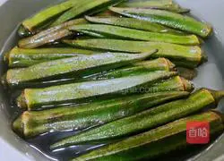 Honey Garlic Okra Recipe Illustration 1