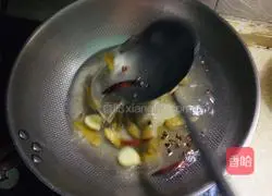 Illustration of how to make pickled pepper and baby cabbage 8