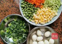 Jinyumantang fried in this way is beautiful, sweet and delicious.Illustration of how to make it, which children love to eat 2